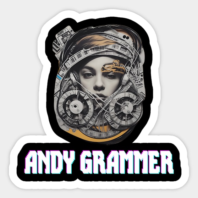 Andy Grammer Sticker by Maheswara.Momocats